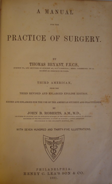 antique medical books